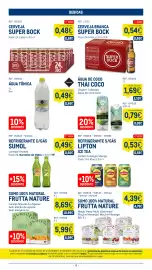 Catálogo Makro semana 41 Página 13: Cerveja branca super bock €0,54, Água tônica rioba €0,49