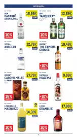 Catálogo Makro semana 41 Página 15: Whisky cardhu malte 12 anos €27,79, Cachaça iracema €9,99