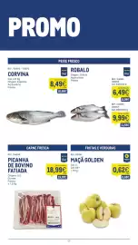 Catálogo Makro semana 41 Página 2: Picanha de bovino fatiada metro chef €18,99, Corvina metro chef €8,49