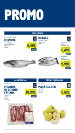 Catálogo Makro semana 41 Página 2: Picanha de bovino fatiada metro chef €18,99, Corvina metro chef €8,49