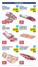 Catálogo Makro semana 41 Página 6: Carne de porco €21,99, Plumas do cachaço de porco ibérico miguell & miguell €11,19