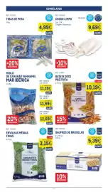 Catálogo Makro semana 41 Página 7: Batata doce pré frita metro chef €10,19, Choco limpo €9,69