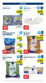 Catálogo Makro semana 41 Página 7: Batata doce pré frita metro chef €10,19, Choco limpo €9,69