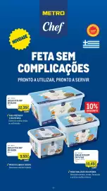 Catálogo Makro semana 41 Página 9: AÇÃO DENOMIN NOVIDADE METRO Chef FETA SEM COMPLICAÇÕES PRONTO A UTILIZAR, PRONTO A SERVIR