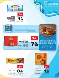 Folleto Carrefour Página 3: Bon o Bon bombones chocolate con leche €1,53, Márdel alfajores mixtos de dulce de leche €7,53