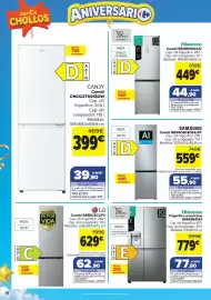 Folleto Carrefour Página 10: Hisense - combi rb390n4ccd €449,00, Lg - combi gbb5j2ccpy €629,00