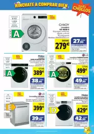 Folleto Carrefour Página 11: Lg - lavadora f4wr6010a1w €499,00, Haier - lavadora hw90-b14959eu1ib €389,00