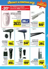 Folleto Carrefour Página 13: Depiladora luz pulsada silk expert mini pl1100 €263,20