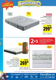Folleto Carrefour Página 20: Colchon cayena €299,00, Emma - colchon original €269,00