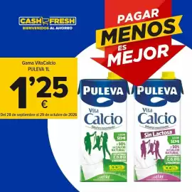 Folleto Cash Fresh Página 3: Puleva - gama vitacalóio €1,25