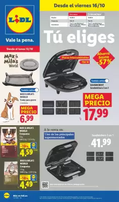 Catálogo Lidl (válido hasta el 18-10)