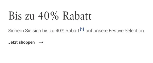 Villeroy & Boch Flugblatt Seite 1