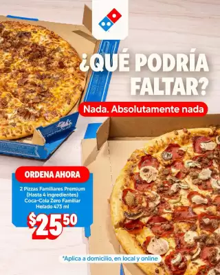 Domino's Pizza (válido hasta 2-11)