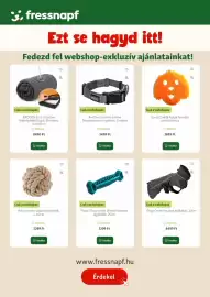 Fressnapf akciós újság Oldal 20: AniOne Comfort szürke fényvisszaverő nyakörv €3.499,00, Scrub Daddy súrolószivacs €1.699,00