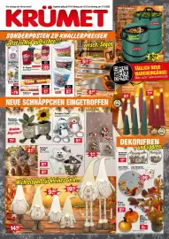 Krümet Sonderposten Prospekt woche 42 Seite 1: Körbchen "Teddy" €2,99, Haribo „Mix“, versch. Sorten €2,99