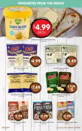 Spudshed catalogue Page 7: Bega Cheese Stringers €4,99, Cape Naturaliste Shredded Cheddar €7,49
