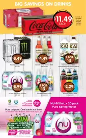 Spudshed catalogue Page 9: Nu-Pure Spring Water €8,99, Monster Varieties €8,49