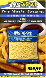 Die Visfabriek catalogue Page 10: Die Vissfabriek Frozen Foods Straight Cut 10 MM Potato Fries €59,99