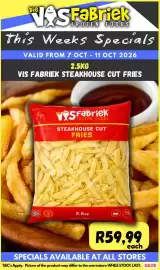 Die Visfabriek catalogue Page 11: Die VSFabriek Steakhouse Cut Fries €59,99