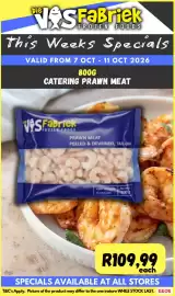 Die Visfabriek catalogue Page 2: FaBriek Prawn Meat Peeled & Deveined, Tail-Off €109,99
