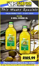 Die Visfabriek catalogue Page 7: B-well omega COOKING OIL BLEND €105,99