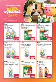 Teta leták týden 40 Strana 3: Ariel gel 100 dávek, různé druhy €399,00, Ariel Alpine prášek 80 dávek, různé druhy €399,00