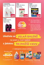 Teta leták týden 40 Strana 4: Lovela prací gel 50 dávek, vybrané druhy 4.7l €329,90