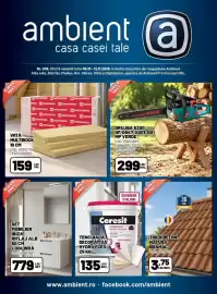 Catalog Ambient Pagină 1: Rockwool vată multirock €159,00, Ibiza set mobilier €779,00