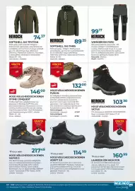 Meno folder Pagina 16: Hoge veiligheidsschoenen victus €103,30, Softshell jas taris €89,25