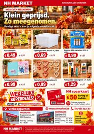 NH Market folder Pagina 20: Fantasy elastomap €0,99, Opbergbox met deksel €0,69