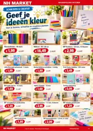 NH Market folder Pagina 17: Mini gele sterren €1,69, Little Mermaid scharensset €1,99