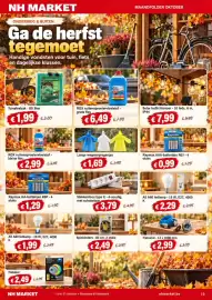 NH Market folder Pagina 19: Lange wegwerpregenjas €1,69, Spinbinders €2,49