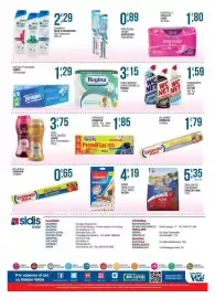 Volantino Sidis mini Pagina 12: Fazzoletti classici Tempo €1,29, Cartacamomilla Regina €3,15