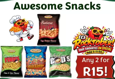 Foodeez catalogue week 41 Page 3: Awesome Snacks Cheese & Chives Cheese & Chaves Flarvard Baked Moe Shock Barbecue PUITS