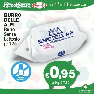 Volantino Primo Prezzo (valido fino al 11-10)