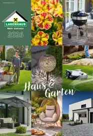 Salzburger Lagerhaus Flugblatt Seite 1: Zugestellt durch Post.at LAGERHAUS Mehr dahinter 2026 Haus & Garten