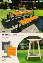Salzburger Lagerhaus Flugblatt Seite 111: Stehtisch 23872 €139,99, Sitzkissen »Panama« €16,99