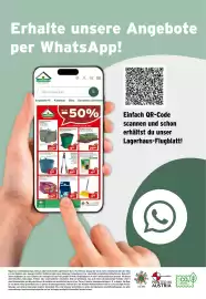 Salzburger Lagerhaus Flugblatt Seite 155: Frühbeet Atraktive €29,99, Abdeckklyse 90 x 1,5 m €4,49