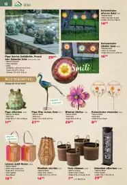 Salzburger Lagerhaus Flugblatt Seite 20: Laternen »LED Nista« €10,99, Gartenstecker »Ferra« Solar €14,99
