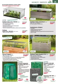 Salzburger Lagerhaus Flugblatt Seite 27: JUVEL Hochbeet Timber Kombiset 18+1 €229,99, JUWEL Frühbeet »Easy-Fix« 100/60 €69,99