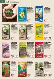 Salzburger Lagerhaus Flugblatt Seite 36: Renatur Rindenmulch €6,99, Pro Natur Hochbeet-Grundfüllung €8,49