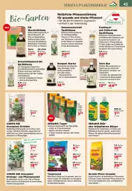 Salzburger Lagerhaus Flugblatt Seite 45: COMPO BIO Granuplant Orchidee €7,99, SERAMIS Topper €3,99