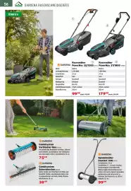 Salzburger Lagerhaus Flugblatt Seite 58: GARDENA Spindelmäher Comfort 330 €99,99