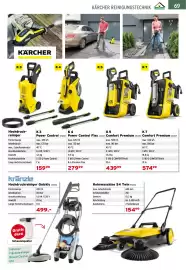 Salzburger Lagerhaus Flugblatt Seite 71: Kehrmaschine S4 Twin €154,99, Hochdruckreiniger Quickly 21040 €499,00