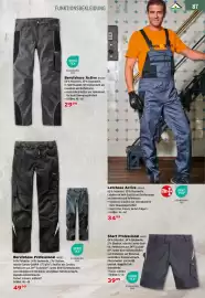 Salzburger Lagerhaus Flugblatt Seite 89: Berufshose Active €29,99, Berufshose Professional €49,99