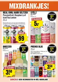 Dirck 3 folder week 41 Pagina 10: Breezer €3,50, Real cool hard seltzer €0,99
