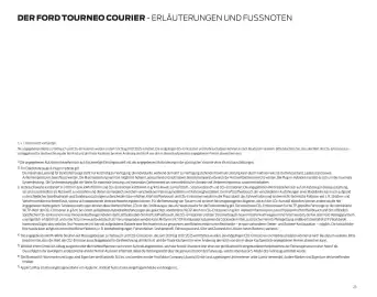 Ford Flugblatt | Tourneo Courier Seite 23