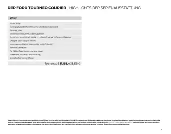 Ford Flugblatt | Tourneo Courier Seite 4