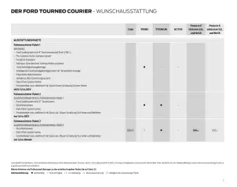 Ford Flugblatt | Tourneo Courier Seite 7