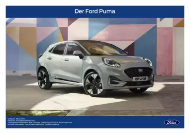 Ford Flugblatt | Puma Seite 1
